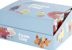 Foam Clay - Glitterfarver - Metallicfarver - 12 Sæt