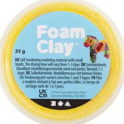 Foam Clay - Gul - 35 G