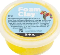 Foam Clay - Gul - 35 G