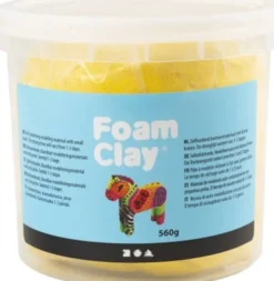 Foam Clay - Gul - 560 G/ 1 Spand