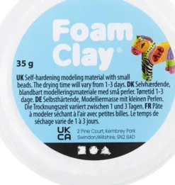 Foam Clay - Hvid - 35 G