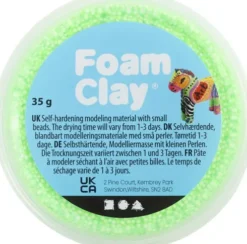 Foam Clay - Lys Grøn - 35 G