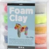 Foam Clay - Modellervoks Sæt - Basic 10X35 G