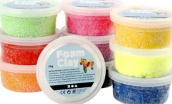 Foam Clay - Modellervoks Sæt - Basic 10X35 G