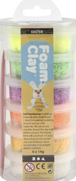 Foam Clay Modellervoks Sæt - Påske