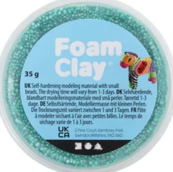 Foam Clay - Mørk Grøn - 35 G