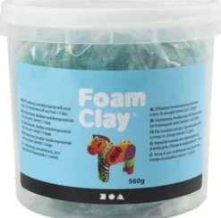 Foam Clay - Mørk Grøn - 560 G/ 1 Spand