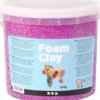 Foam Clay - Neon Lilla - Modellervoks I Spand - 560 G