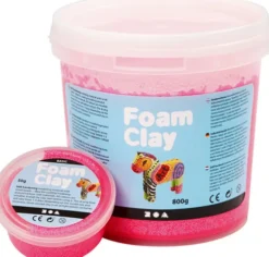 Foam Clay - Neon Pink - Modellervoks - 35 G