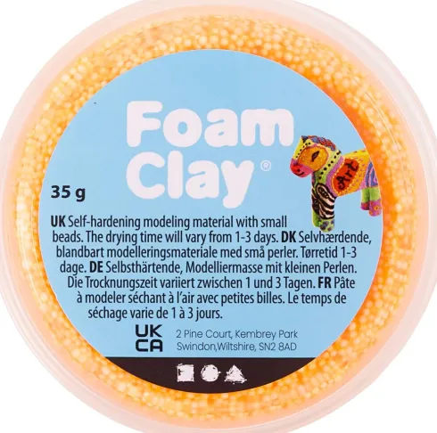 Foam Clay - Orange - 35 G