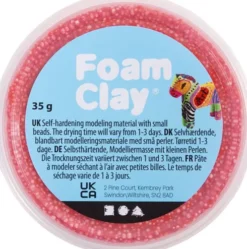 Foam Clay - Rød - 35 G