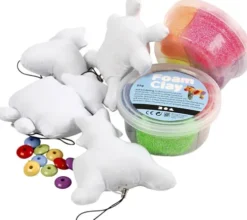 Foam Clay - Ugly Monsters Modellervoks DIY Sæt