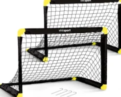 Foldbare Fodboldmål - Vini Sport - 2 Stk - 90X61 CM