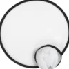 Frisbee Til Børn - Mal Selv - Uden Motiv - Ø 25 CM - Hvid - 5 Stk