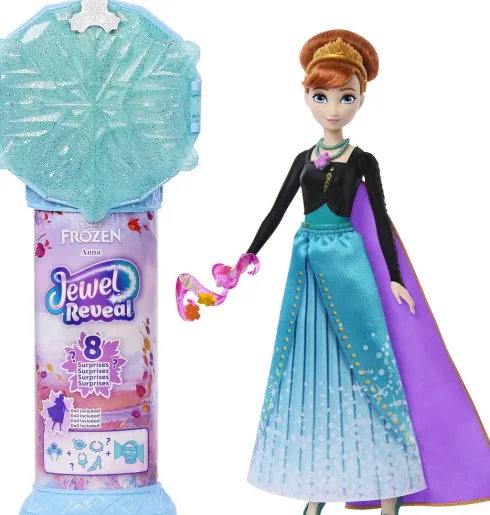 Frost - Anna Dukke - Jewel Reveal - Disney Frozen - Mattel Jjy37