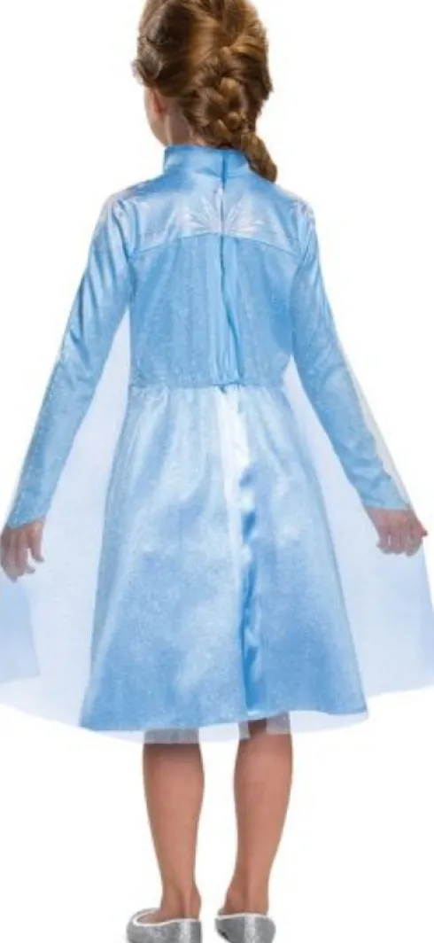 Frost - Elsa Kostume Til Børn - 116 CM