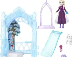 Frost - Elsa's Icy Hideaway Dukke Sæt - Frozen - Mattel Jfg29