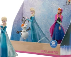 Frost Figurer - Elsa, Anna Og Olaf - Disney - 3 Stk - 13446 - Bullyland