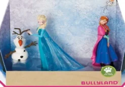 Frost Figurer - Elsa, Anna Og Olaf - Disney - 3 Stk - 13446 - Bullyland