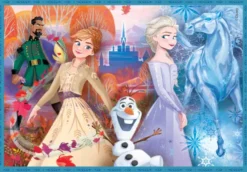 Frost Puslespil - Disney - Super Color - Clementoni - 4 Stk