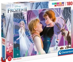 Frost Puslespil - Disney - Super Color - Clementoni - 180 Brikker