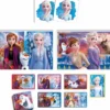 Frost Puslespil Og Vendespil - Disney - Edukit 4-I-1 - Clementoni - 3 År