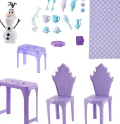 Frost - Slot Dukkehus - Elsas Is-Palads - Disney - Mattel Jgg41