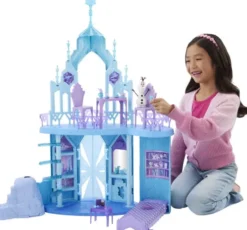 Frost - Slot Dukkehus - Elsas Is-Palads - Disney - Mattel Jgg41