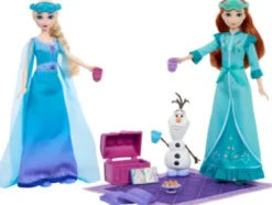 Frozen - Slumber Sister Set - Anna Og Elsa Dukker - Mattel Jml08