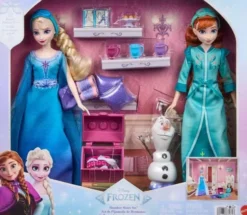 Frozen - Slumber Sister Set - Anna Og Elsa Dukker - Mattel Jml08