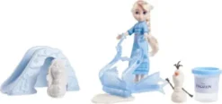 Frozen - Young Elsa's Snow Playground Dukke - Mattel Jjp87