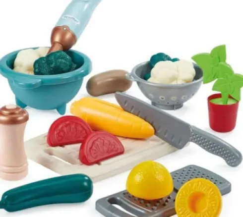 Frugt Og Grøntsager Legemad - Velsmagende Workshop - Ecoiffier