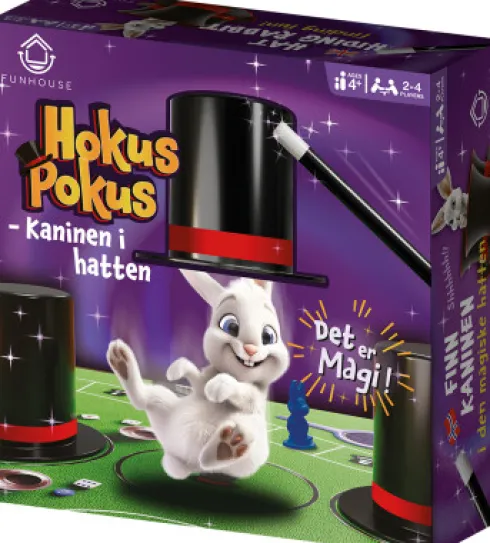 Funhouse Games - Kaninen I Hatten - Dk/No