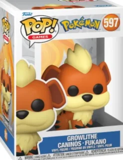 Funko Pop! Games 597 - Growlithe Figur - Pokemon