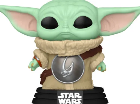 Funko Pop! - Star Wars: The Mandalorian & Grogu - Grogu With Mudhorn Chest Armor - 90447