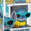Funko Pop! - 1565 - Stitch With Tube Figur - Lilo & Stitch