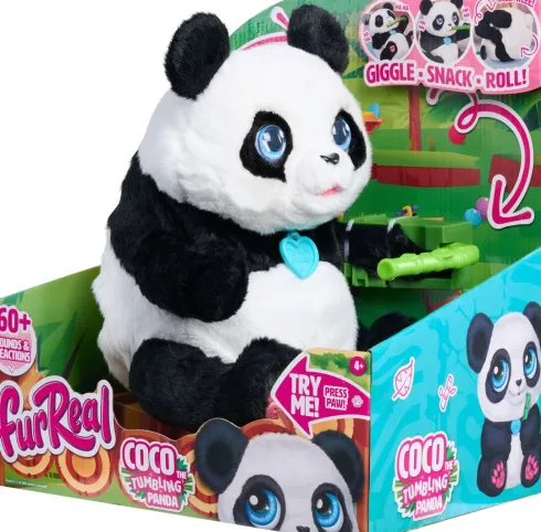 Furreal - Coco The Tumbling Panda - Interaktiv Bamse