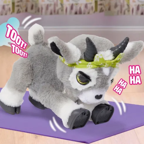 Furreal - Daisy The Yoga Goat - Interaktiv Ged - 60 Reaktioner