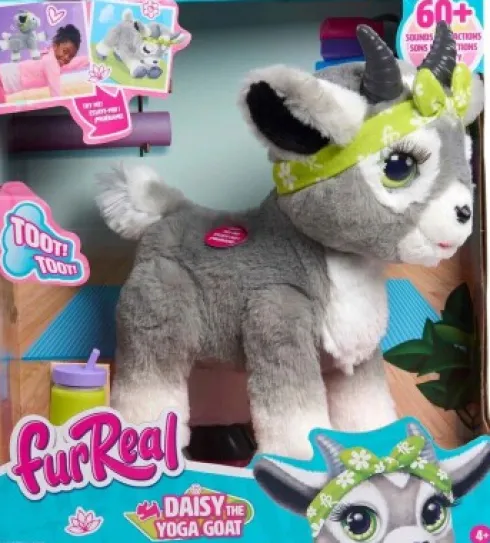 Furreal - Daisy The Yoga Goat - Interaktiv Ged - 60 Reaktioner