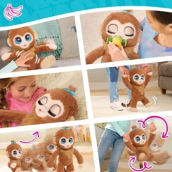 Furreal - Peanut The Playful Monkey - 38 CM - Interaktiv Abe