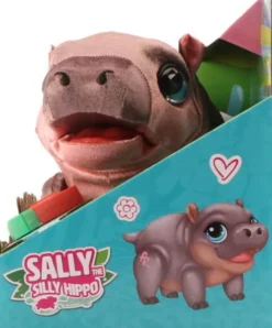 Furreal - Sally The Silly Hippo - Interaktivt Kæledyr - Hasbro