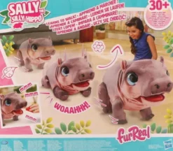 Furreal - Sally The Silly Hippo - Interaktivt Kæledyr - Hasbro