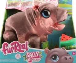Furreal - Sally The Silly Hippo - Interaktivt Kæledyr - Hasbro