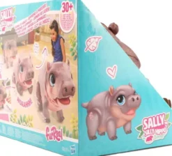 Furreal - Sally The Silly Hippo - Interaktivt Kæledyr - Hasbro
