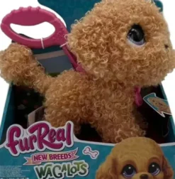 Furreal - Wag-A-Lots - Poodle - Interaktiv Hund - 23 CM