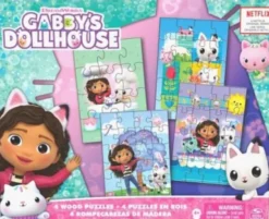 Gabby's Dollhouse - 4-I-1 Puslespil