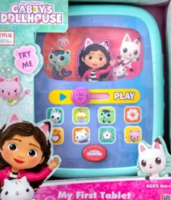 Gabby's Dollhouse - Min Første Tablet - Legetøj Til Børn