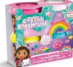 Gabby's Dollhouse Modellervoks 4-Pak
