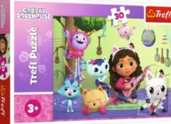 Gabby's Dollhouse - Trefl Puslespil I Træ - 30 Brikker