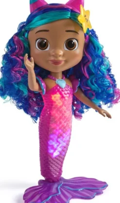 Gabby's Movie Sing & Shine Mermaid Gabby Doll 36Cm - 6074338